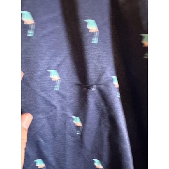 Umbro El Salvador Shirt Mens Medium Navy Blue ES Graphic Pattern Soccer Top - Picture 3 of 9